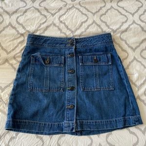 Gap Jean Skirt